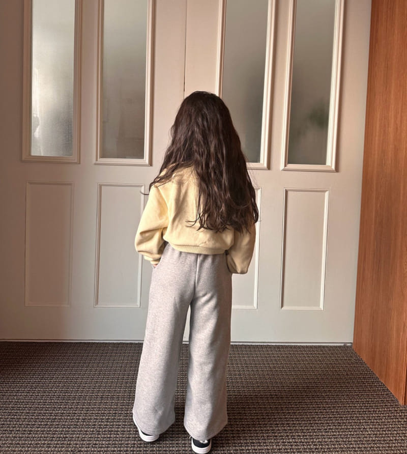 Comma - Korean Children Fashion - #littlefashionista - Short Sweatshirt - 6