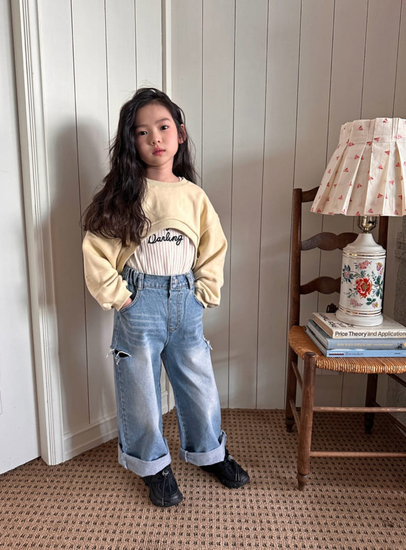Comma - Korean Children Fashion - #littlefashionista - Vintage Pants - 7