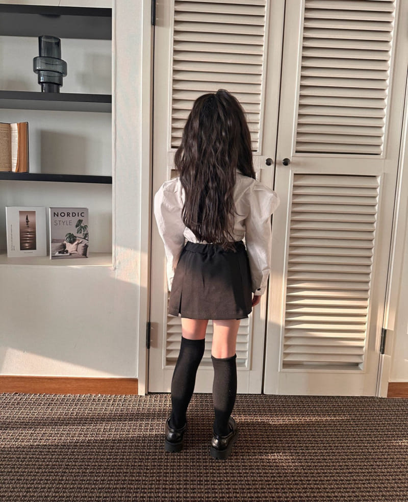 Comma - Korean Children Fashion - #magicofchildhood - Ribbon Mini Skirt - 10