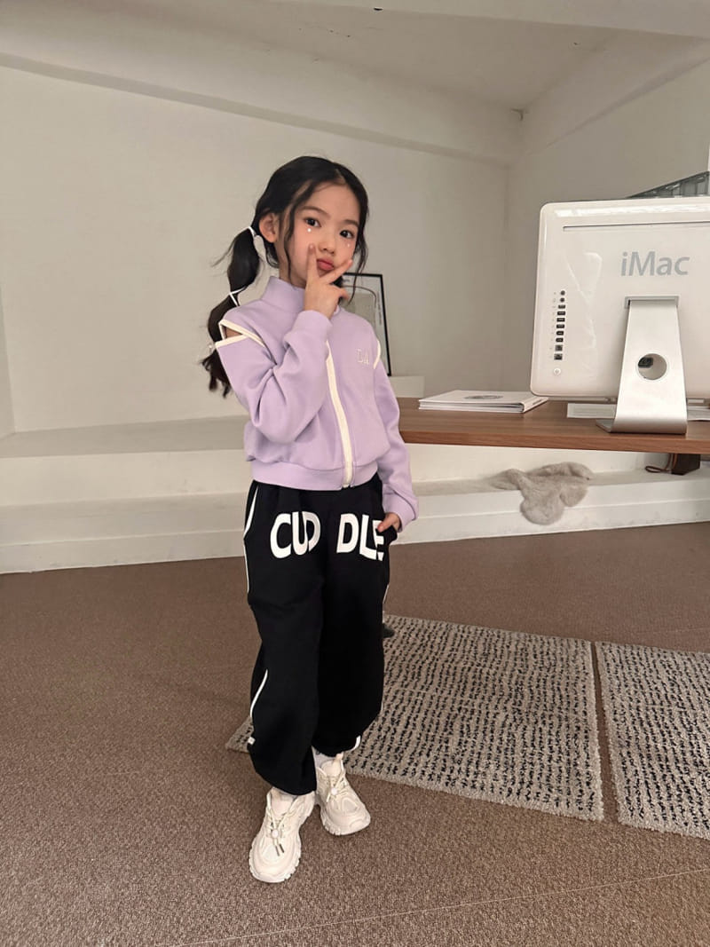 Comma - Korean Children Fashion - #magicofchildhood - Slit Zip Up - 10