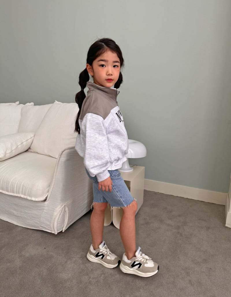 Comma - Korean Children Fashion - #magicofchildhood - Denim Shorts - 5