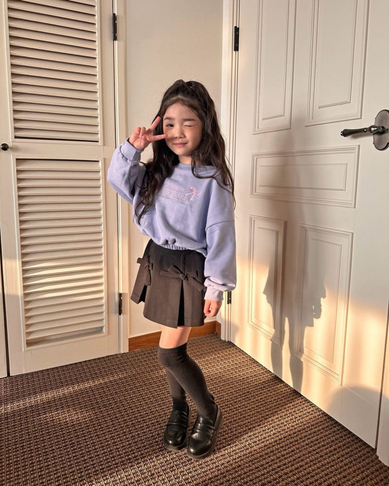Comma - Korean Children Fashion - #minifashionista - Ribbon Mini Skirt - 11