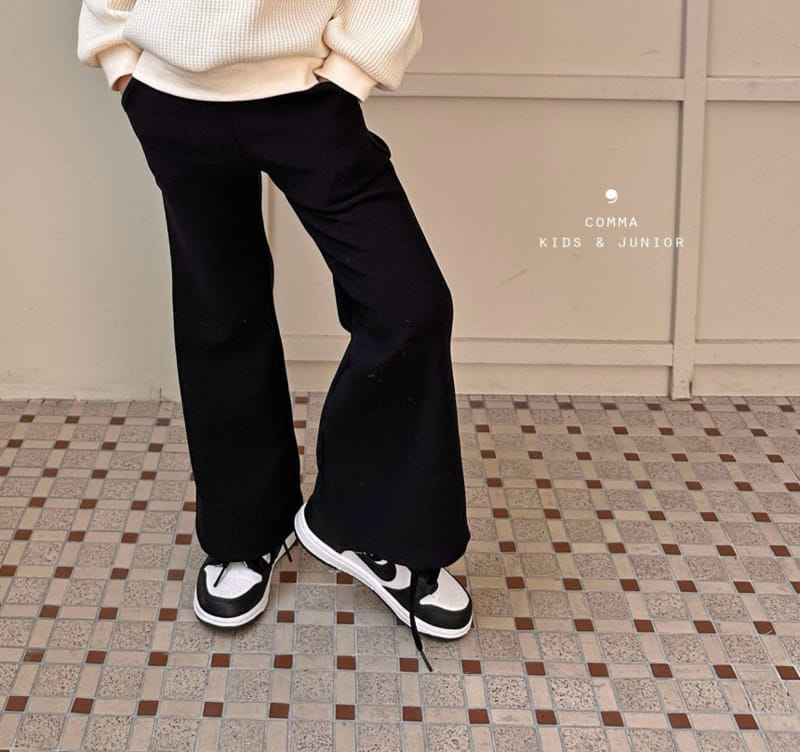 Comma - Korean Children Fashion - #minifashionista - Wide Boots Cut Pants