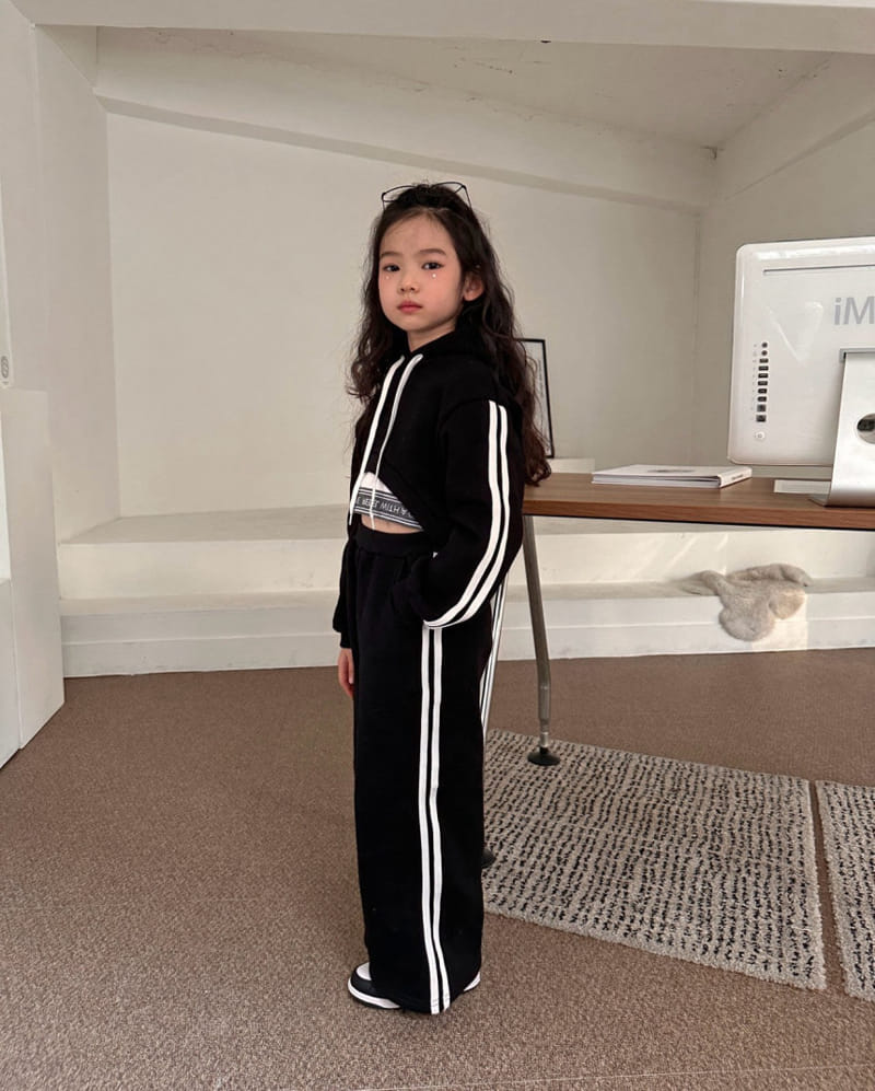 Comma - Korean Children Fashion - #minifashionista - Two Line Pants - 8