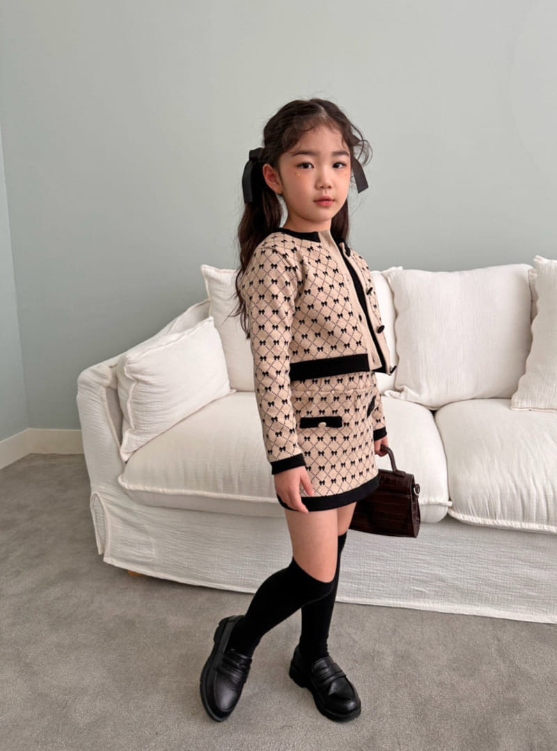 Comma - Korean Children Fashion - #prettylittlegirls - Jacquard Cardigan - 11