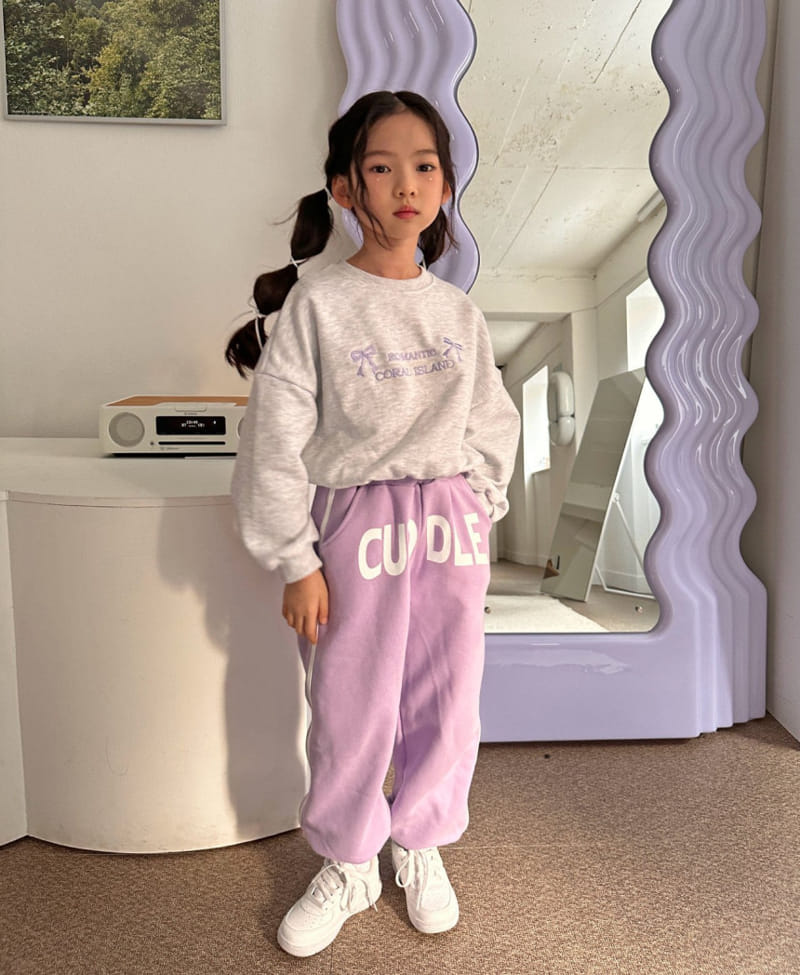 Comma - Korean Children Fashion - #prettylittlegirls - Embroidery Sweatshirt - 2
