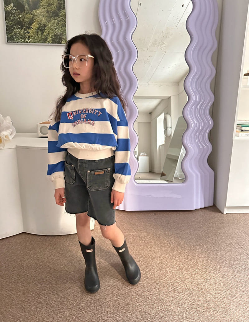 Comma - Korean Children Fashion - #todddlerfashion - Big ST Sweatshirt - 9