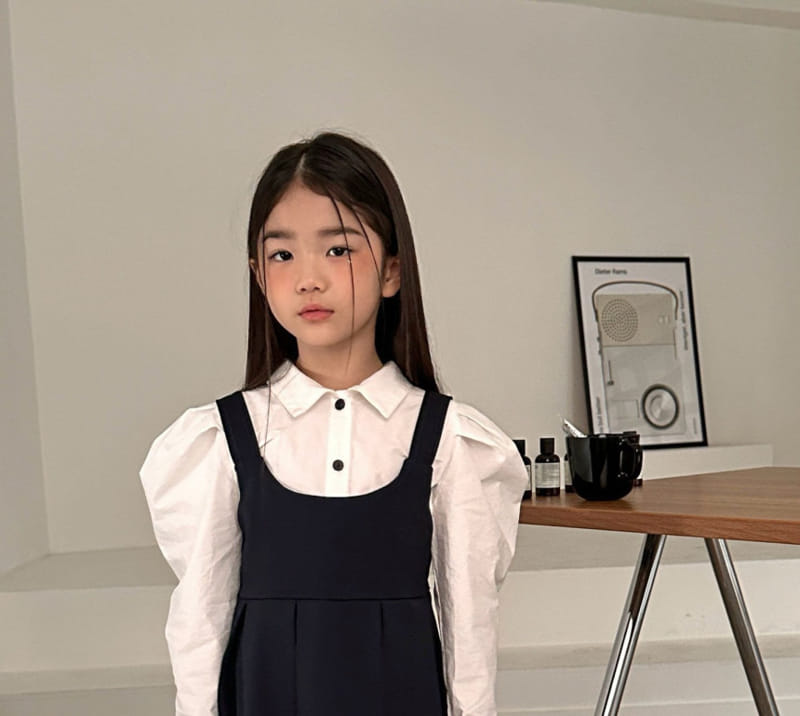 Comma - Korean Children Fashion - #toddlerclothing - Puff Blouse