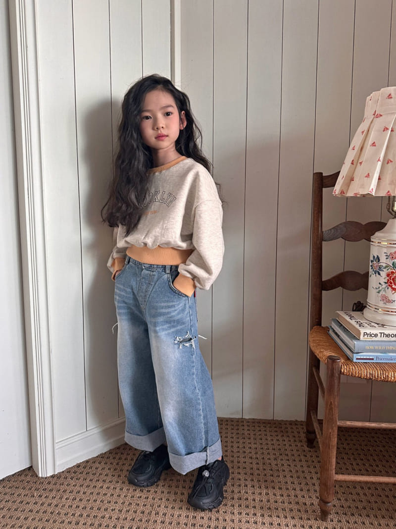 Comma - Korean Children Fashion - #toddlerclothing - Brooklin Sweatshirt - 6