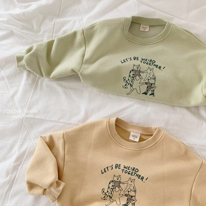 Cotton House - Korean Children Fashion - #designkidswear - Together Sweatshirt