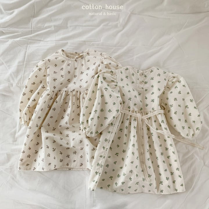 Cotton House - Korean Children Fashion - #prettylittlegirls - Shffron One-Piece