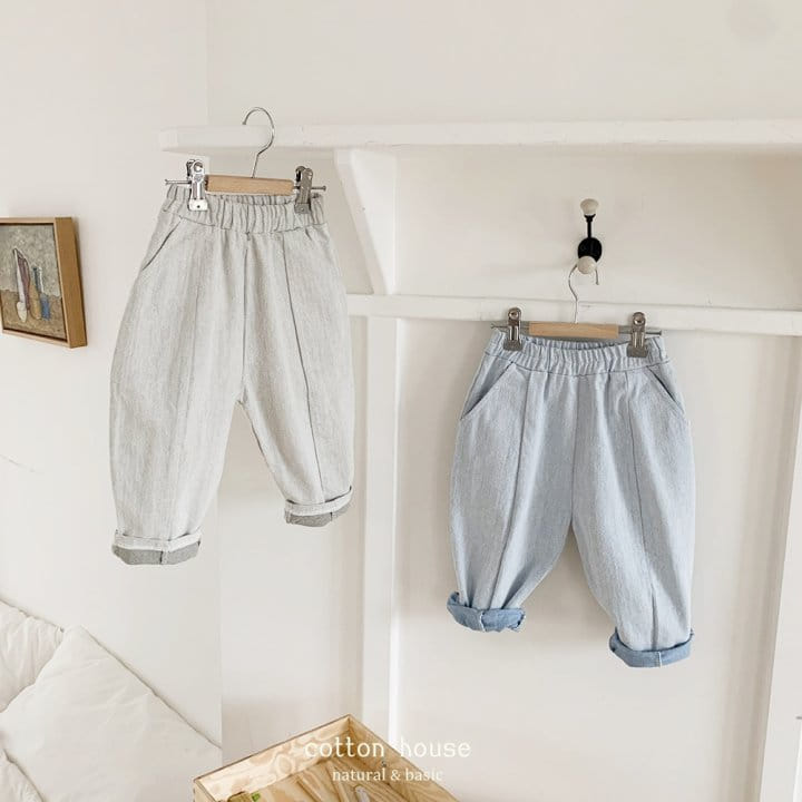 Cotton House - Korean Children Fashion - #todddlerfashion - Miracle Denim Pants