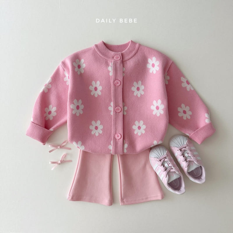 Daily Bebe - Korean Children Fashion - #kidzfashiontrend - Daisy Cardigan - 4