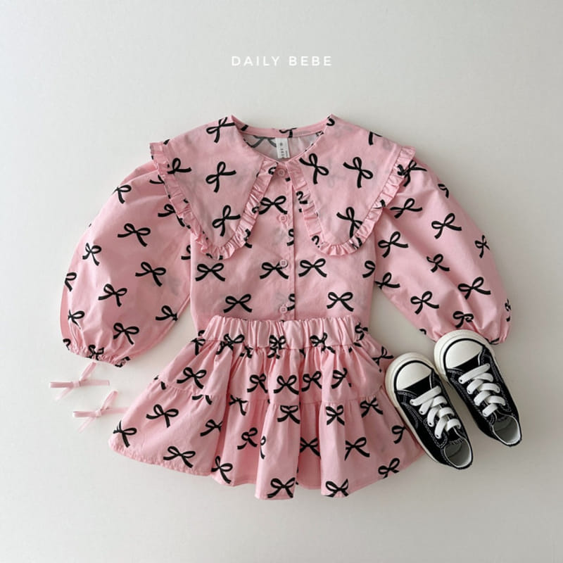 Daily Bebe - Korean Children Fashion - #childofig - Hool Skirt - 6