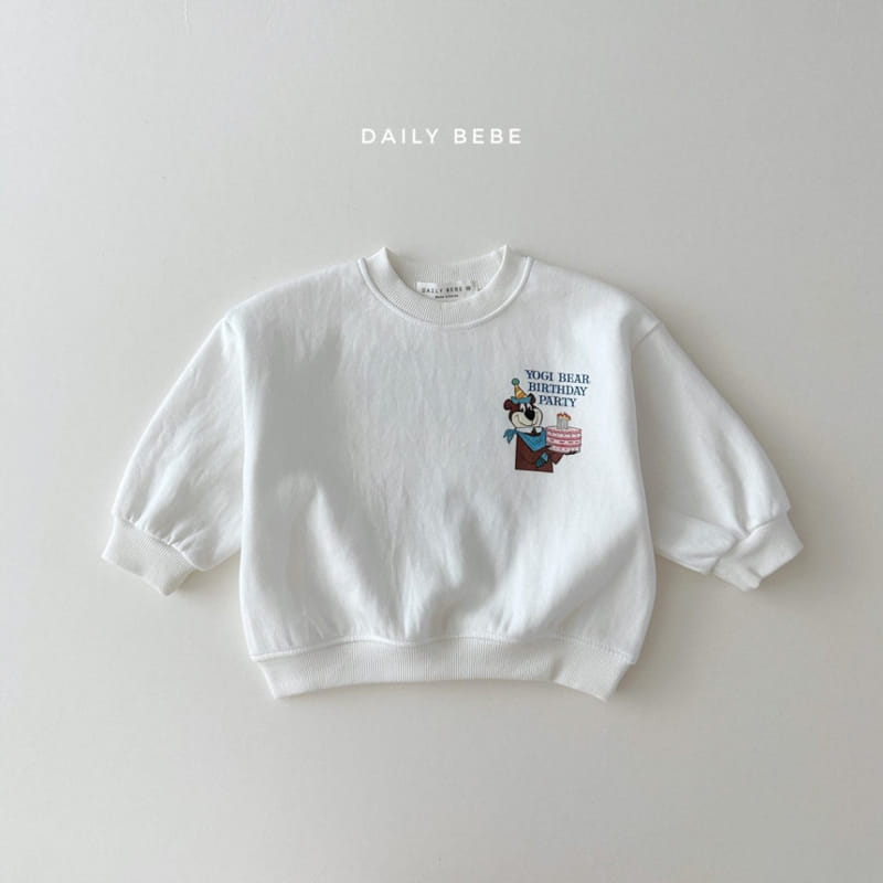 Daily Bebe - Korean Children Fashion - #childofig - Birthday Sweatshirt - 2