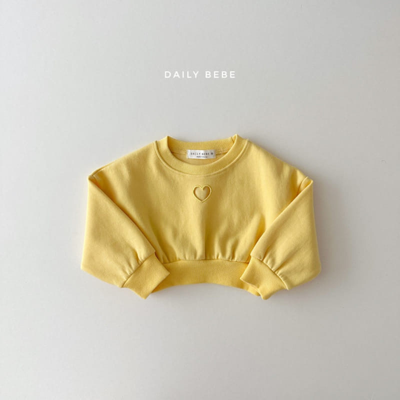 Daily Bebe - Korean Children Fashion - #childrensboutique - Heart Punching Sweatshirt - 8