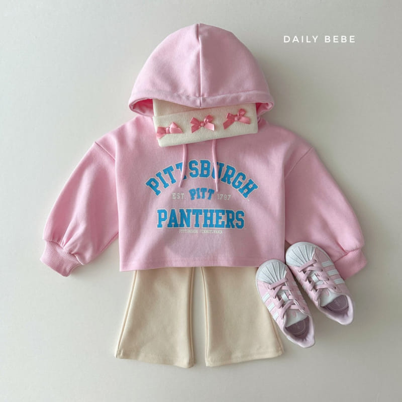 Daily Bebe - Korean Children Fashion - #designkidswear - Pittsburgher Hoody Tee - 8