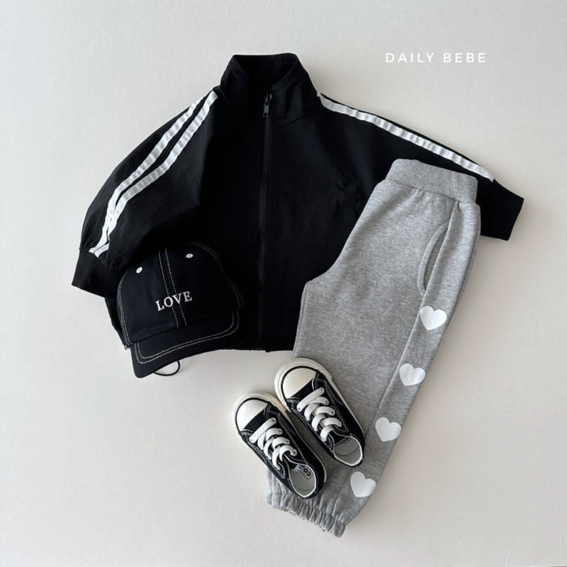 Daily Bebe - Korean Children Fashion - #designkidswear - Line Windbreak - 10