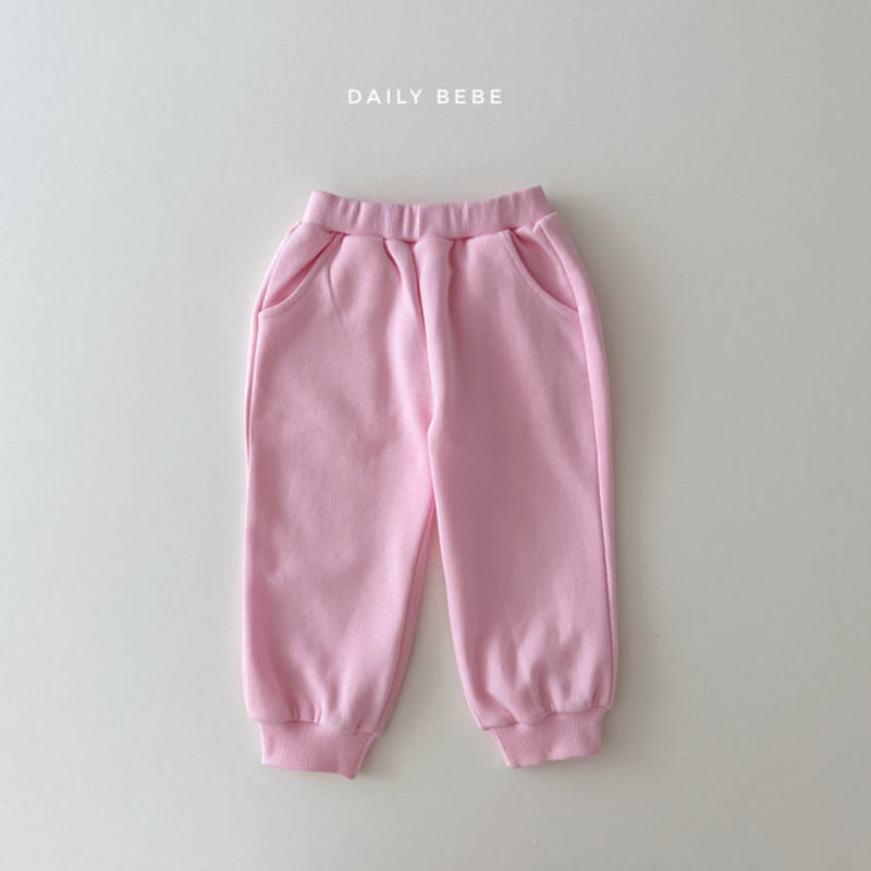 Daily Bebe - Korean Children Fashion - #designkidswear - Patch Jogger Pants - 2