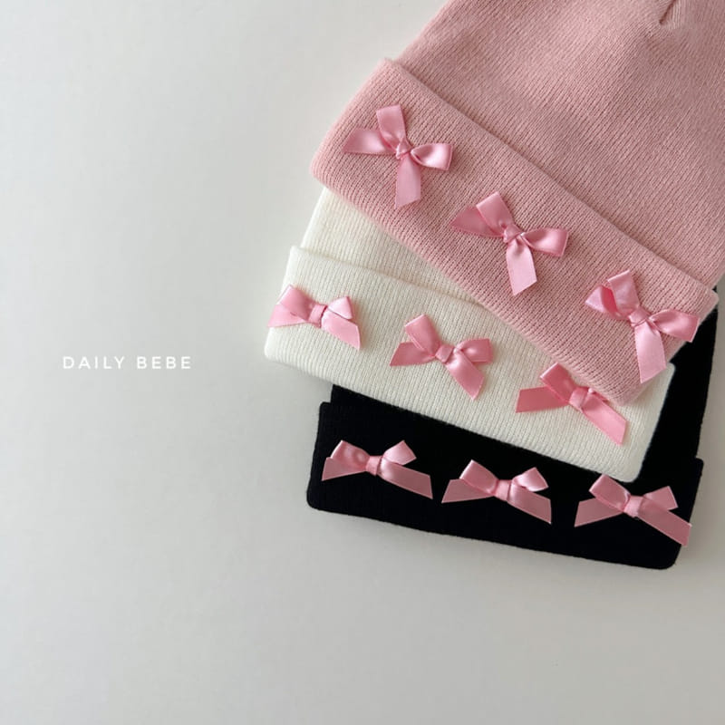 Daily Bebe - Korean Children Fashion - #discoveringself - Ribbon Beanie