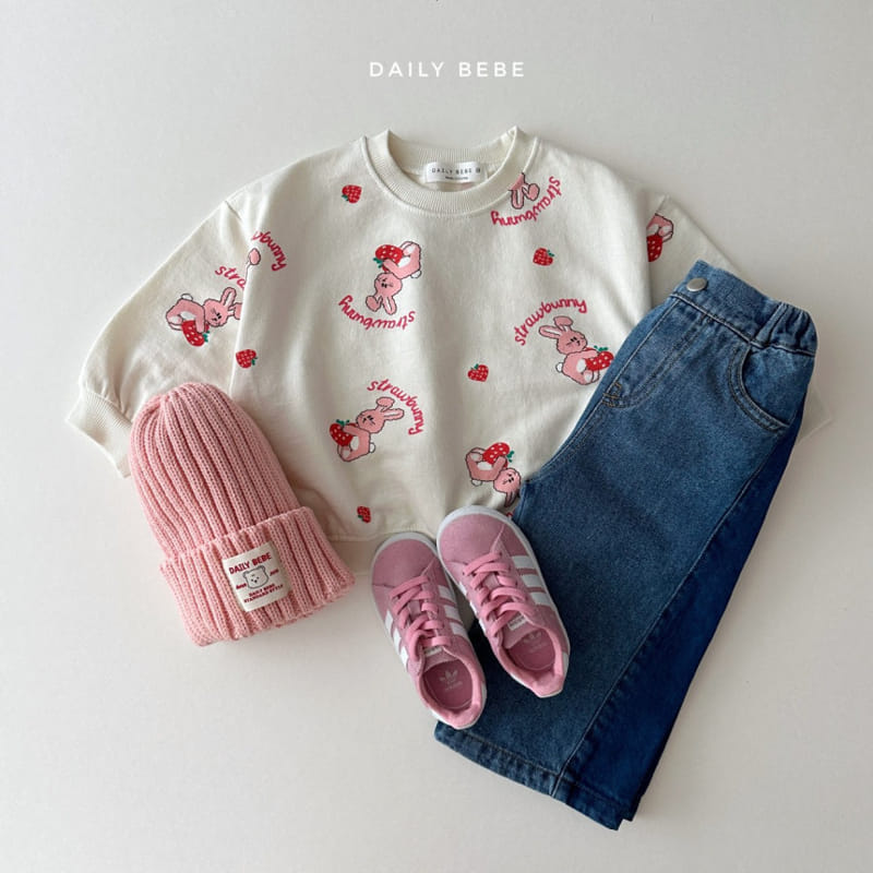 Daily Bebe - Korean Children Fashion - #designkidswear - Color Boots Cut Denim - 4