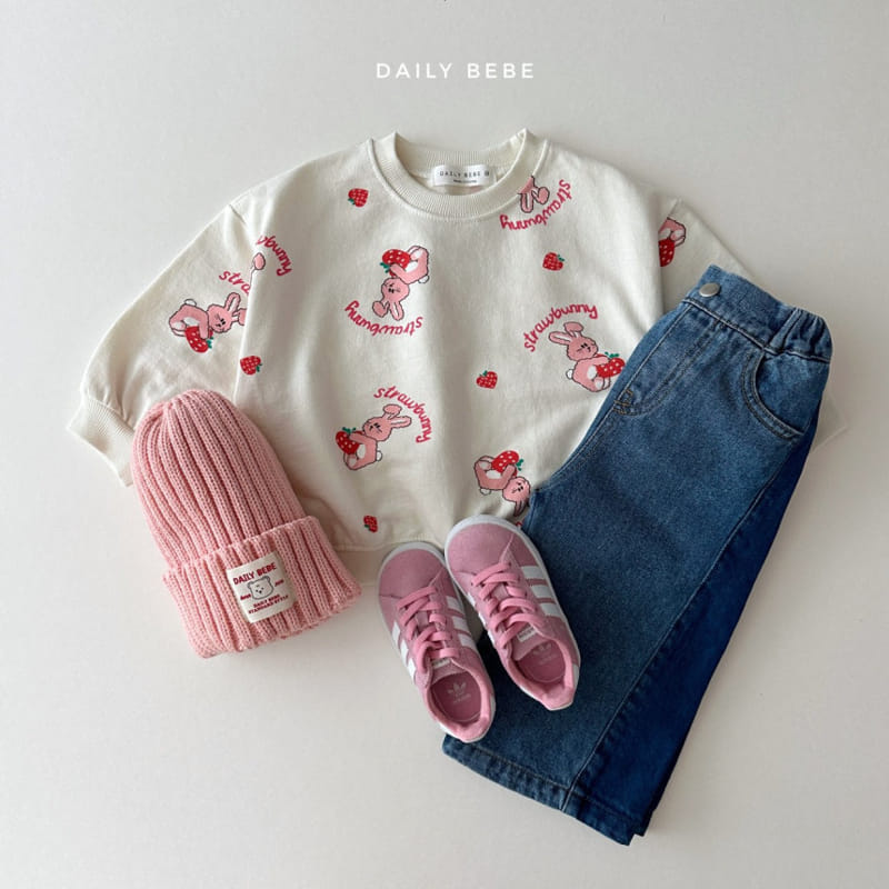 Daily Bebe - Korean Children Fashion - #designkidswear - Color Boots Cut Denim - 4