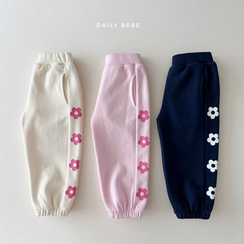 Daily Bebe - Korean Children Fashion - #discoveringself - Flower Pants