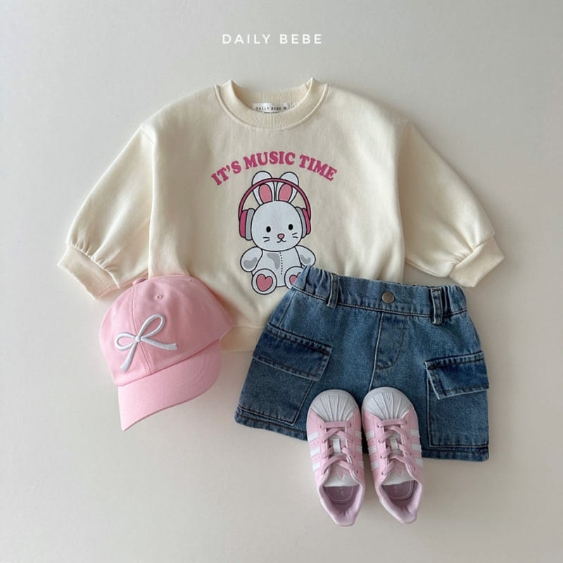 Daily Bebe - Korean Children Fashion - #designkidswear - Headset Sweatshirt - 4