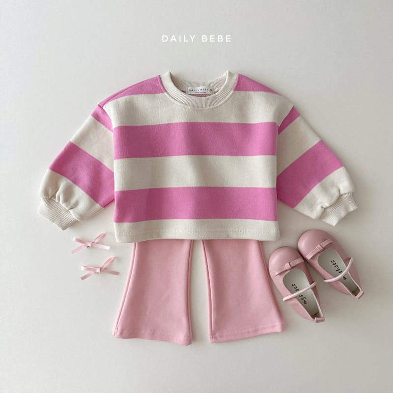 Daily Bebe - Korean Children Fashion - #discoveringself - ST Crop Sweatshirt - 3