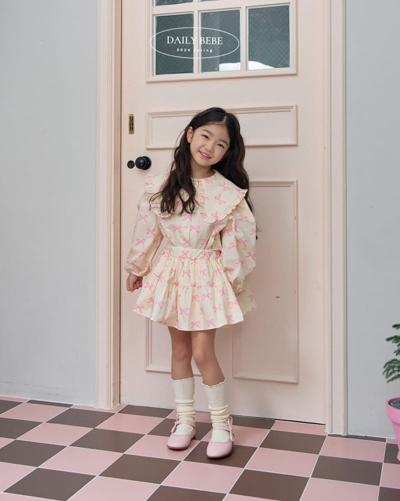 Daily Bebe - Korean Children Fashion - #fashionkids - Hool Skirt - 10