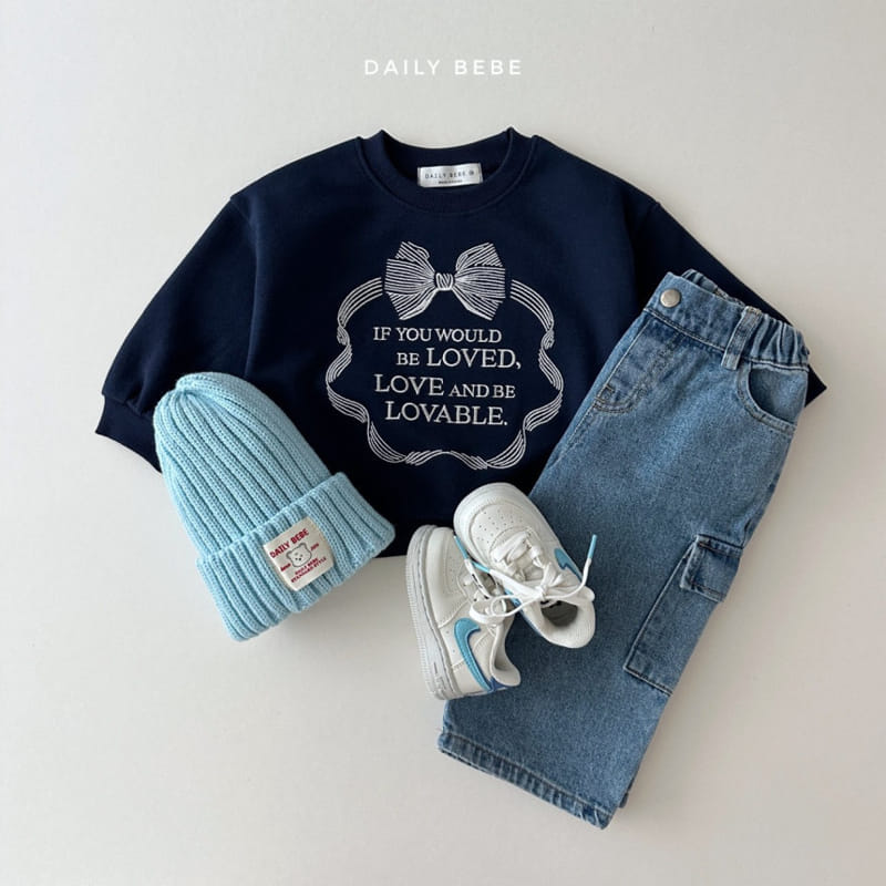 Daily Bebe - Korean Children Fashion - #fashionkids - Cargo Denim Pants - 7
