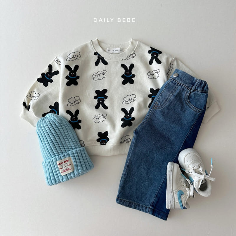 Daily Bebe - Korean Children Fashion - #fashionkids - Color Boots Cut Denim - 5