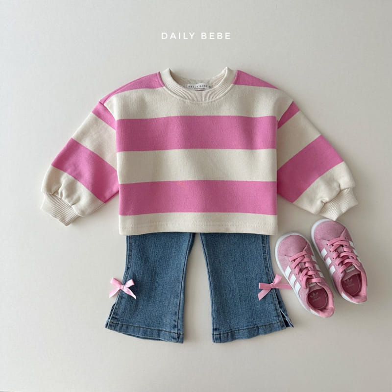 Daily Bebe - Korean Children Fashion - #kidsshorts - ST Crop Sweatshirt - 5