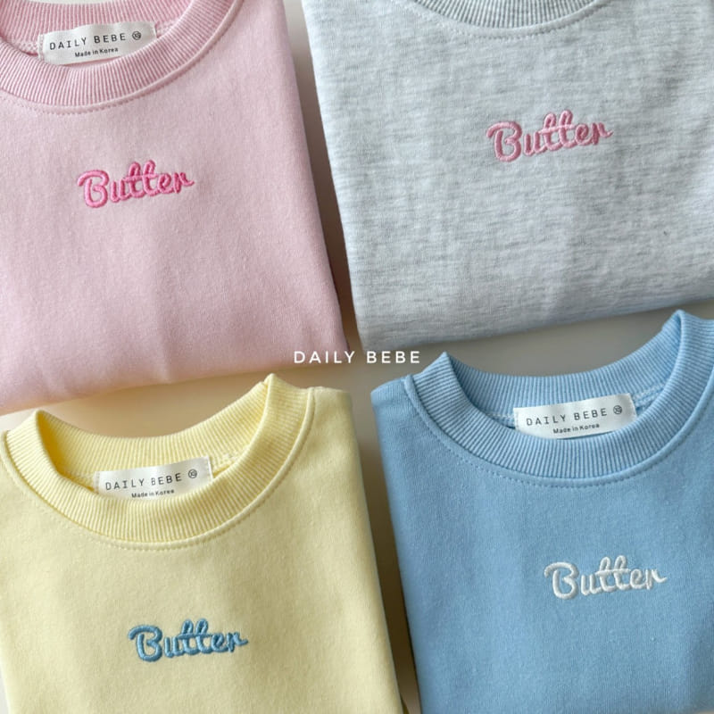 Daily Bebe - Korean Children Fashion - #kidsshorts - Butter Top Bottom Set - 6