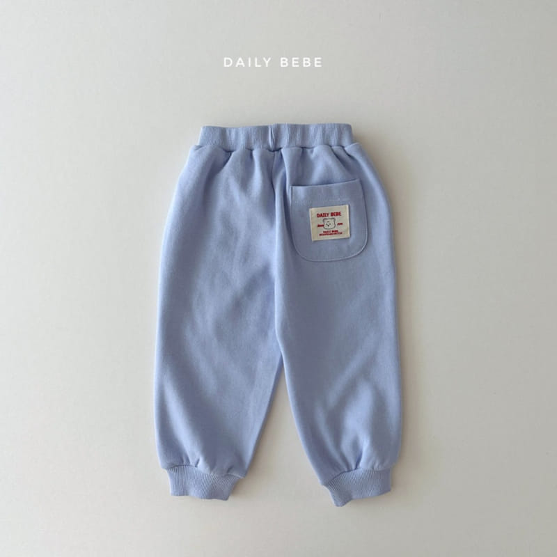 Daily Bebe - Korean Children Fashion - #kidsshorts - Patch Jogger Pants - 5