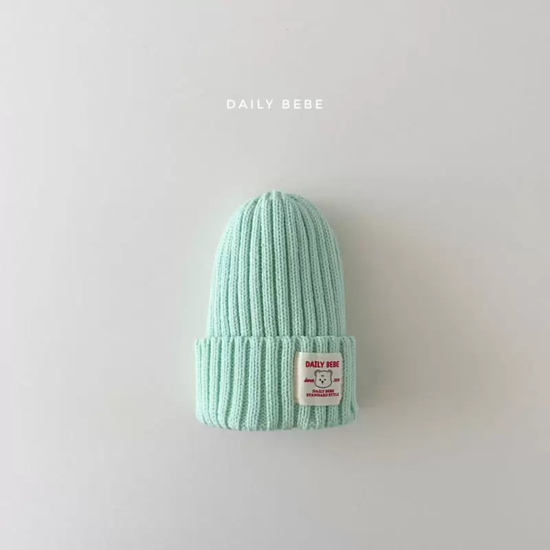 Daily Bebe - Korean Children Fashion - #kidsstore - Patch Long Beanie - 5