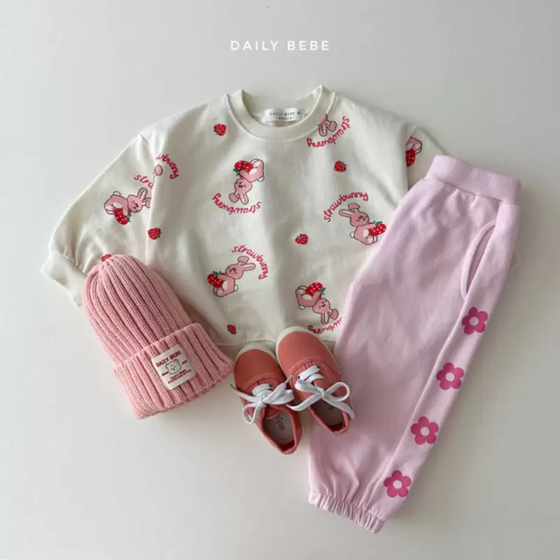 Daily Bebe - Korean Children Fashion - #kidsstore - Spring Pattern Sweatshirt - 5