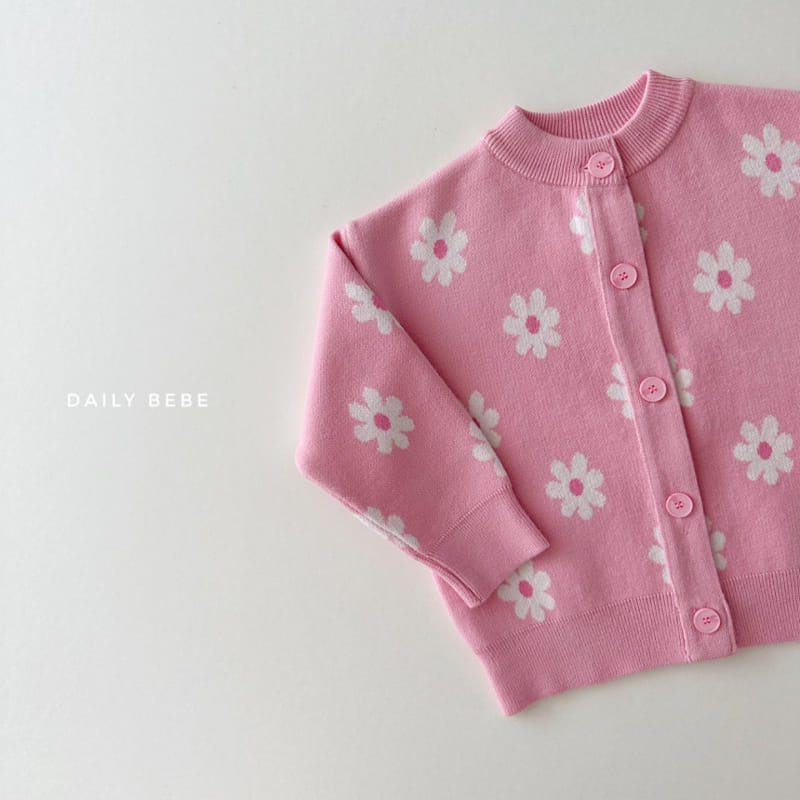 Daily Bebe - Korean Children Fashion - #kidzfashiontrend - Daisy Cardigan - 3