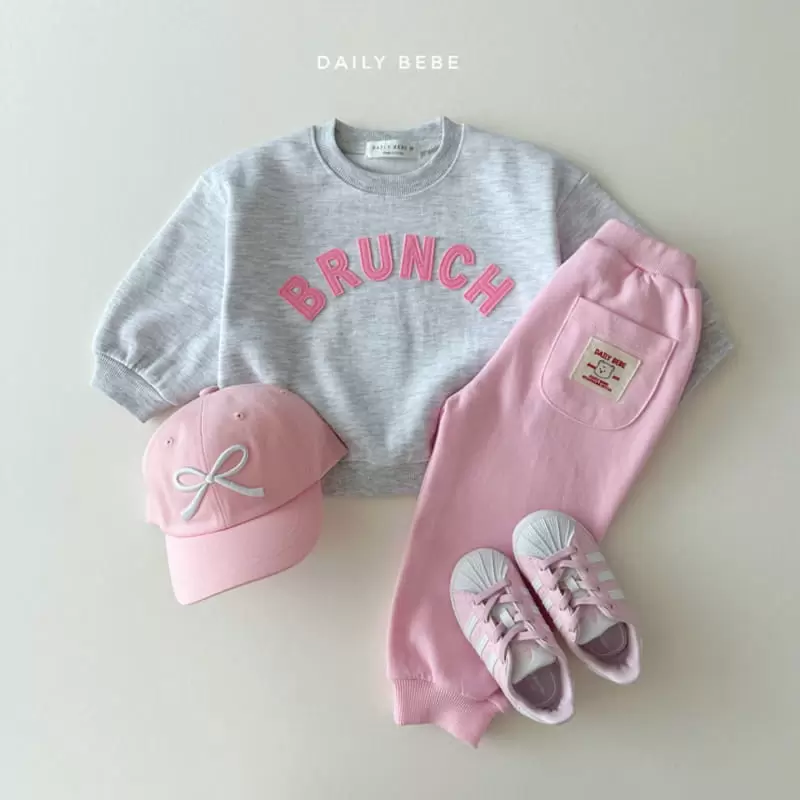 Daily Bebe - Korean Children Fashion - #kidzfashiontrend - Brunch Sweatshirt - 10