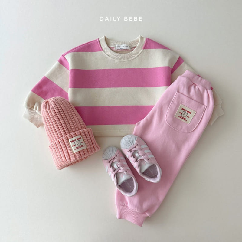 Daily Bebe - Korean Children Fashion - #littlefashionista - ST Crop Sweatshirt - 9