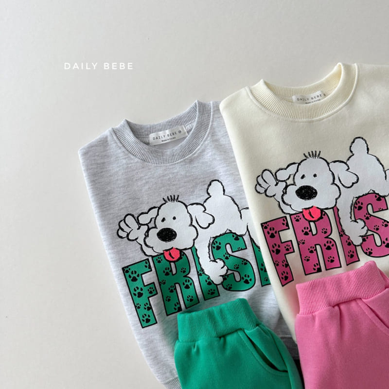 Daily Bebe - Korean Children Fashion - #littlefashionista - Freeze Top Bottom Set - 8