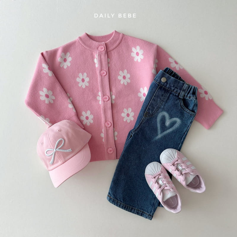 Daily Bebe - Korean Children Fashion - #magicofchildhood - Daisy Cardigan - 6