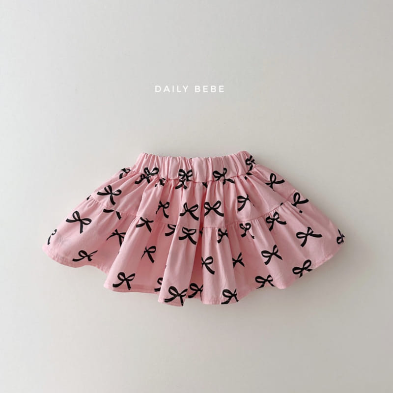 Daily Bebe - Korean Children Fashion - #minifashionista - Hool Skirt - 3