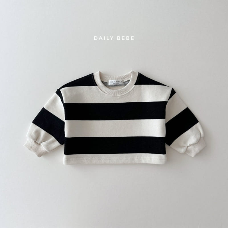 Daily Bebe - Korean Children Fashion - #minifashionista - ST Crop Sweatshirt - 11