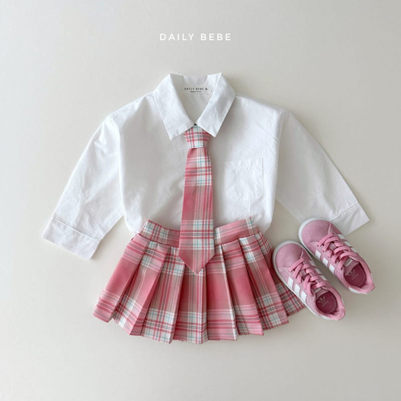 Daily Bebe - Korean Children Fashion - #minifashionista - School Skirt - 6