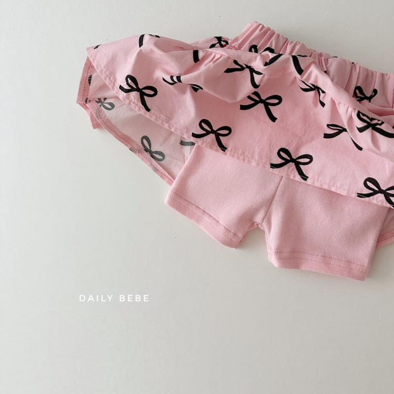Daily Bebe - Korean Children Fashion - #minifashionista - Hool Skirt - 4