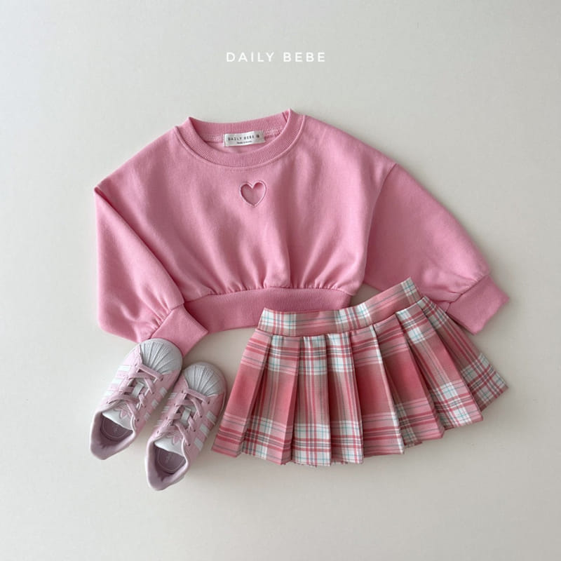 Daily Bebe - Korean Children Fashion - #prettylittlegirls - Heart Punching Sweatshirt - 3