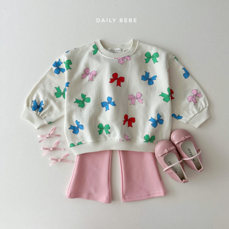 Daily Bebe - Korean Children Fashion - #prettylittlegirls - Spring Pattern Sweatshirt - 11