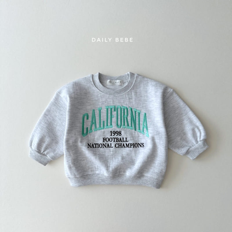Daily Bebe - Korean Children Fashion - #prettylittlegirls - California Sweatshirt - 2
