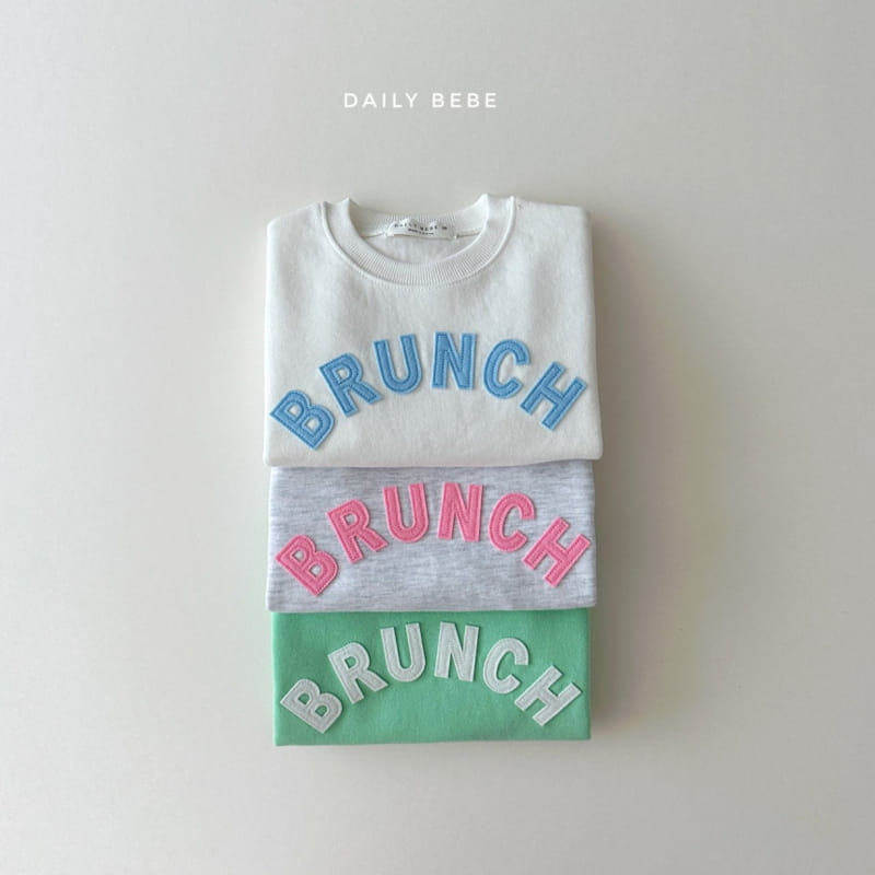 Daily Bebe - Korean Children Fashion - #prettylittlegirls - Brunch Sweatshirt